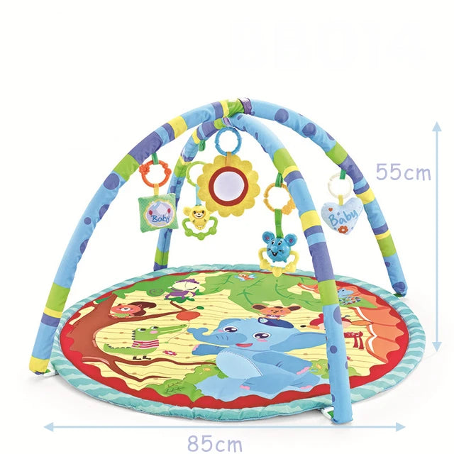 Baby Activity Play Mat – Educational Fitness Frame & Crawling Gym Toy