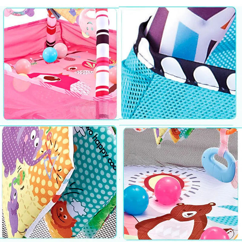 Baby Activity Play Mat – Educational Fitness Frame & Crawling Gym Toy
