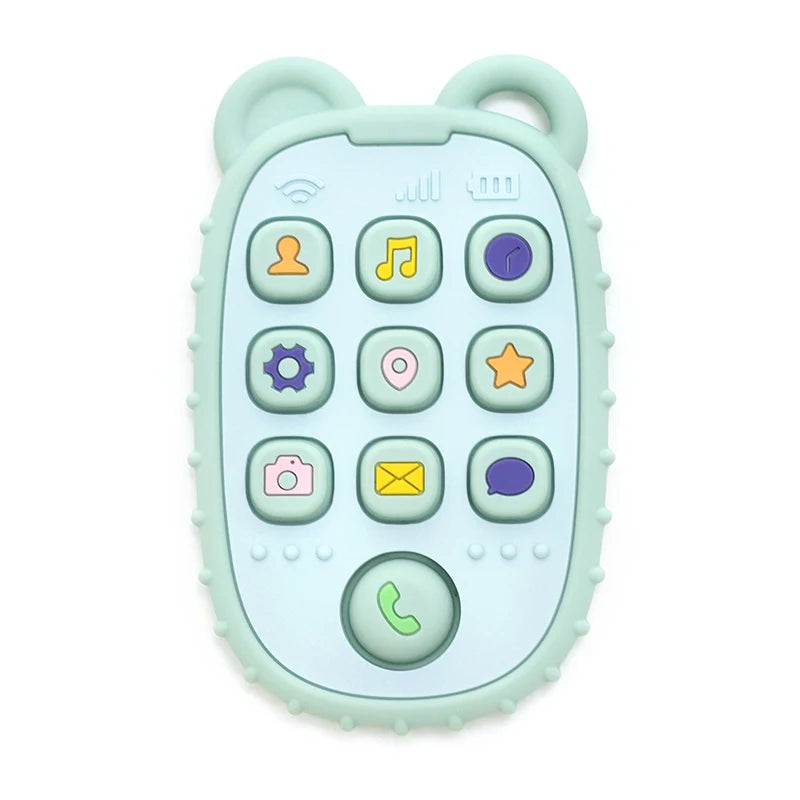Silicone Mobile Phone Baby Teether
