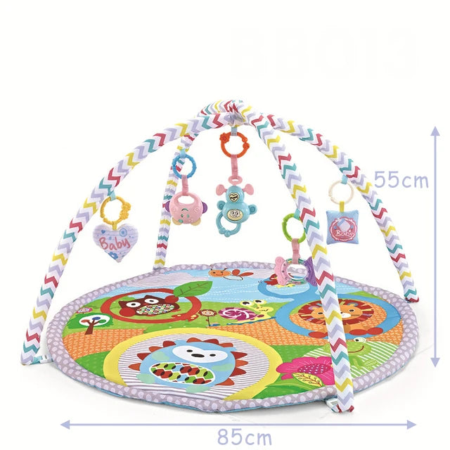 Baby Activity Play Mat – Educational Fitness Frame & Crawling Gym Toy