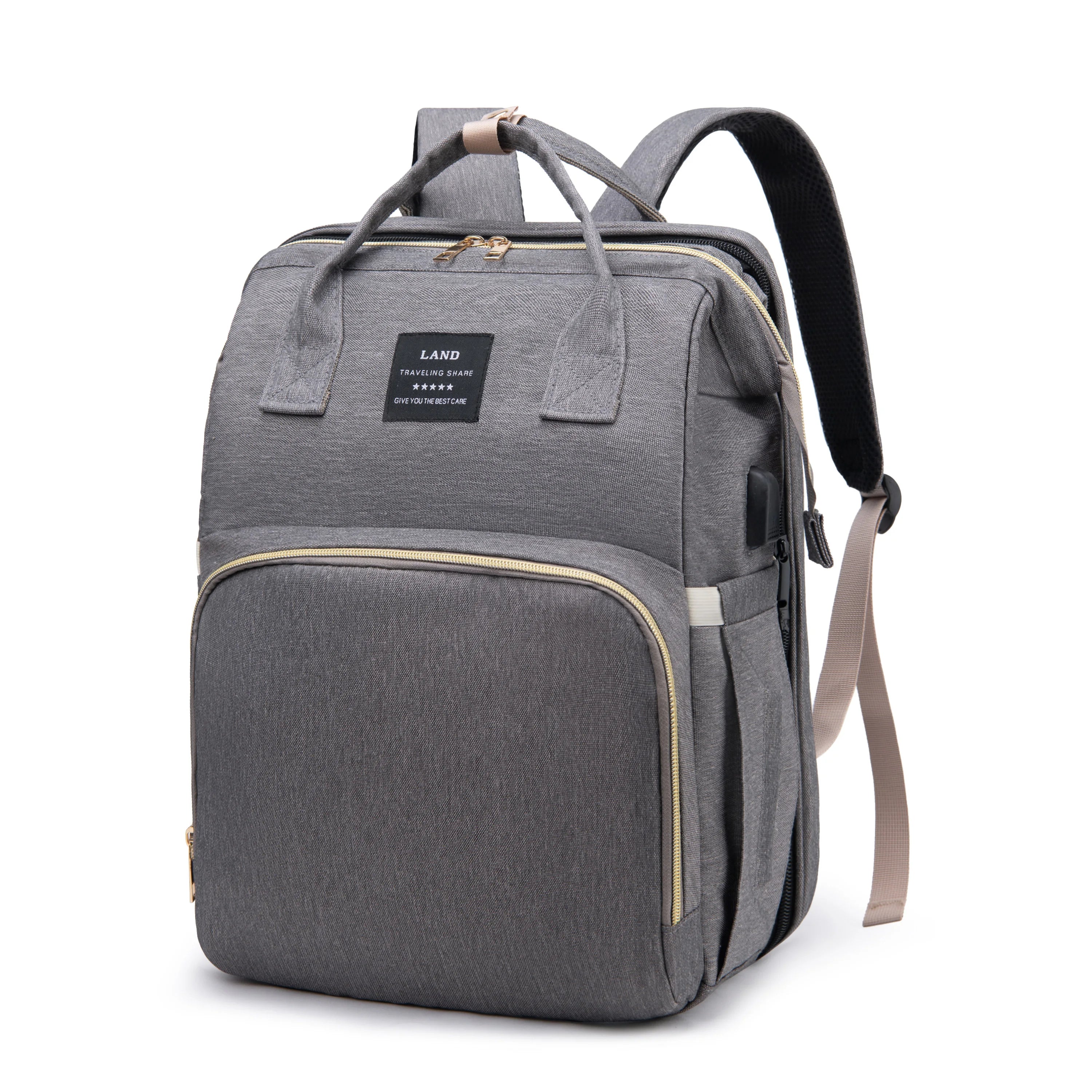 "Mommy Bag – Lightweight Portable Crib & Travel Backpack"
