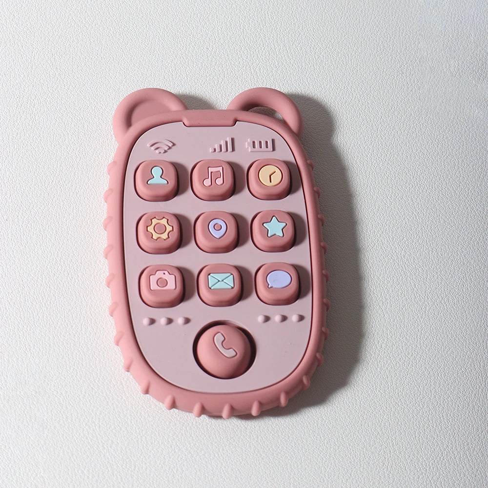 Silicone Mobile Phone Baby Teether