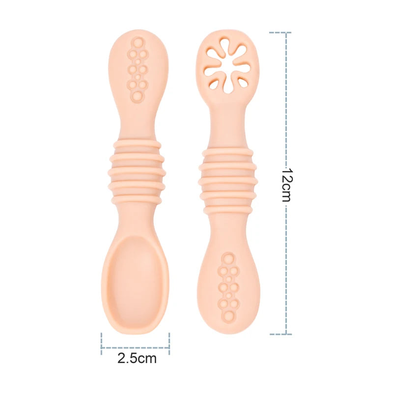 Cute Baby Plate & Spoon – Silicone Suction Set