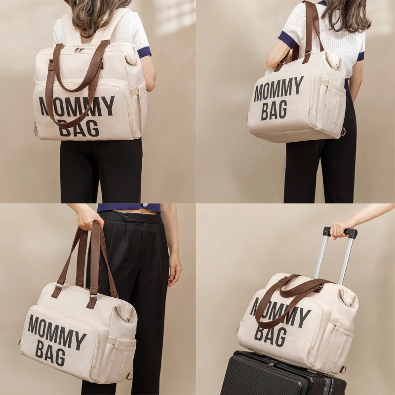 PANGDUBE Diaper Bag Set – 3-in-1 Backpack & Tote for Parents