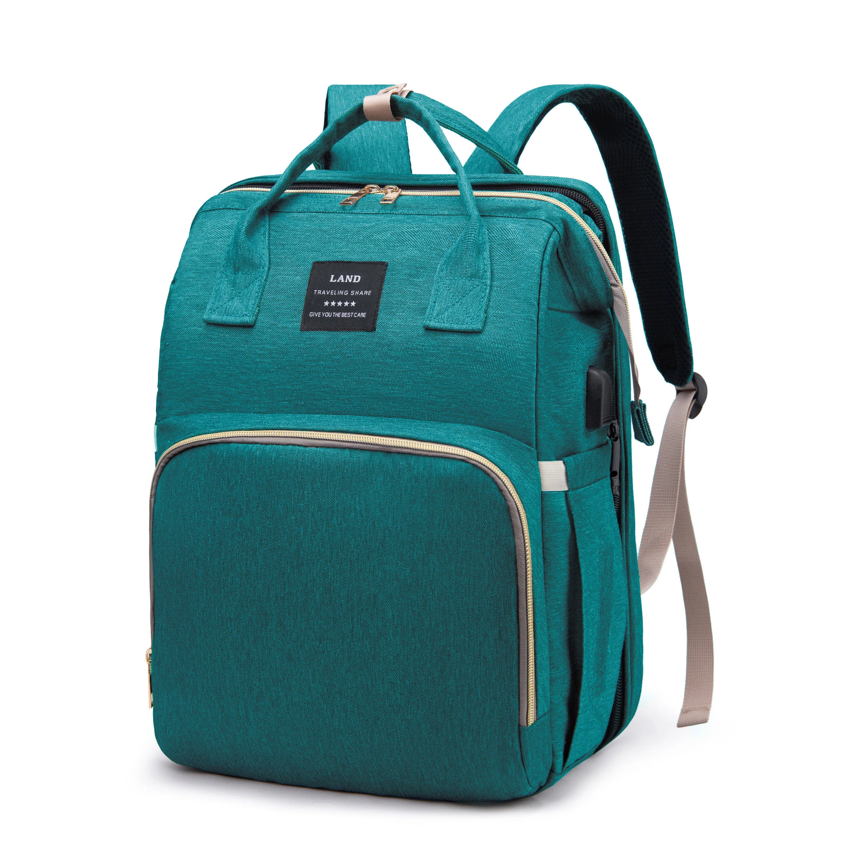 "Mommy Bag – Lightweight Portable Crib & Travel Backpack"