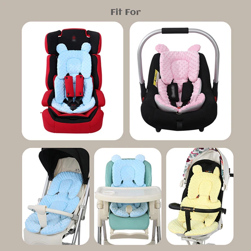 "4-Season Baby Cushion – Mesh Stroller & Car Seat Insert Pad"