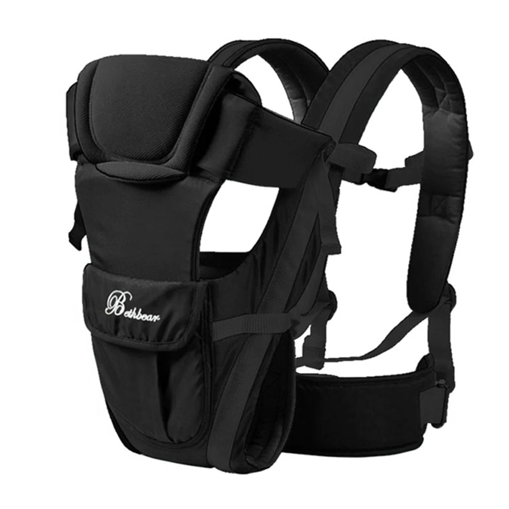 "4-in-1 Baby Carrier – Ergonomic Sling Backpack for All Ages"