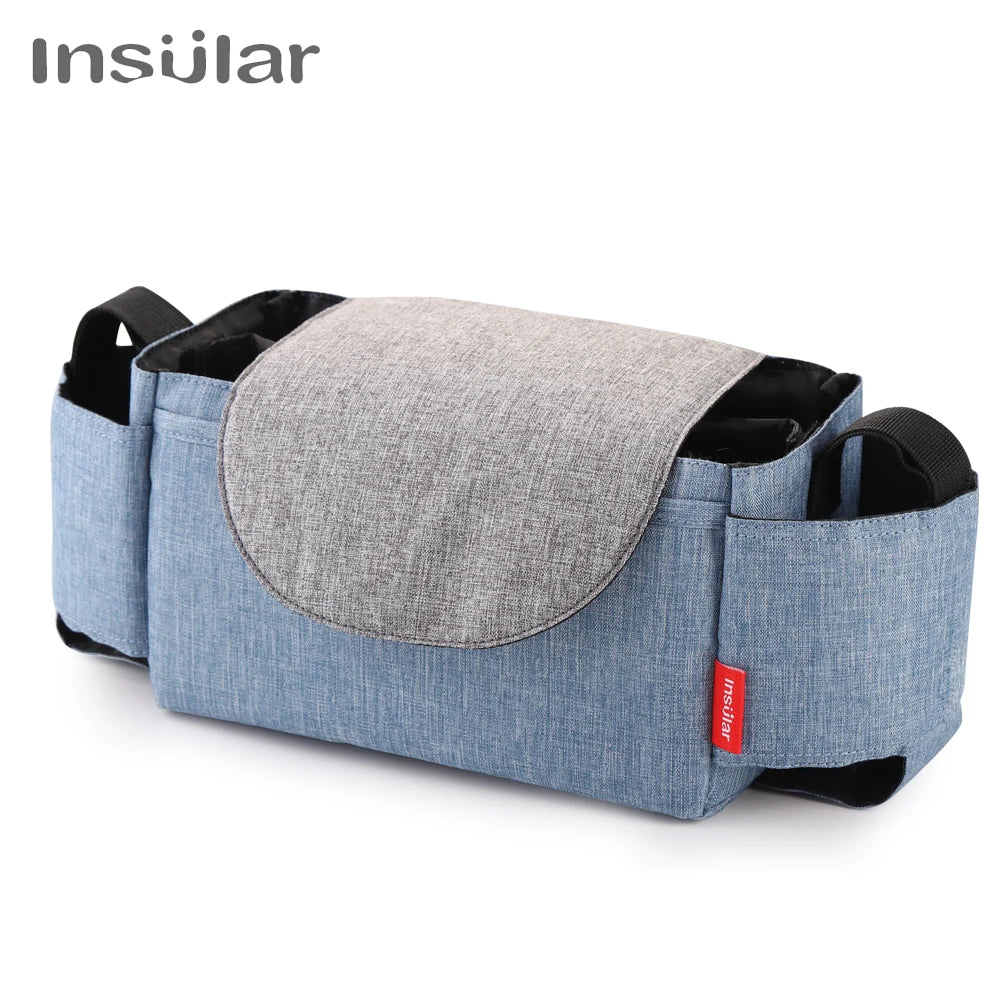 "Mummy Storage Bag – Insulated Diaper & Baby Care Organizer"
