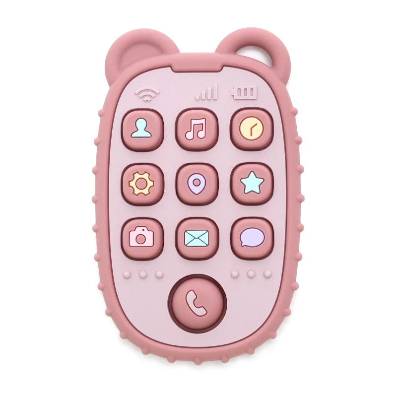 Silicone Mobile Phone Baby Teether