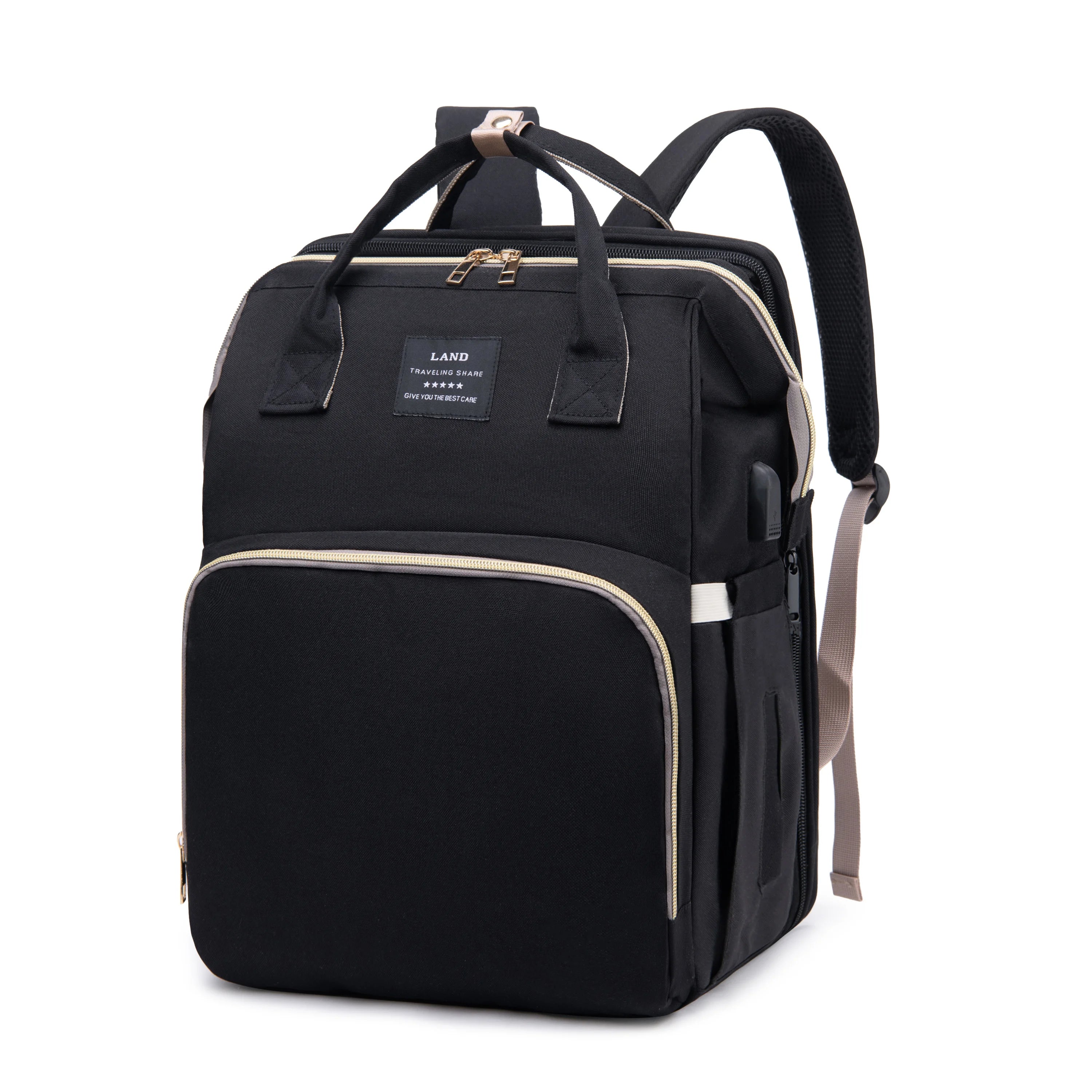 "Mommy Bag – Lightweight Portable Crib & Travel Backpack"