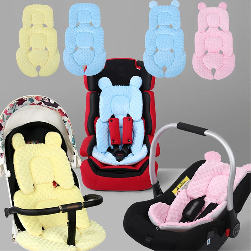 "4-Season Baby Cushion – Mesh Stroller & Car Seat Insert Pad"
