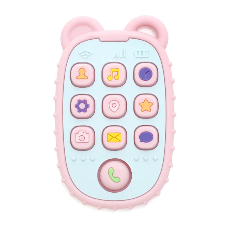 Silicone Mobile Phone Baby Teether