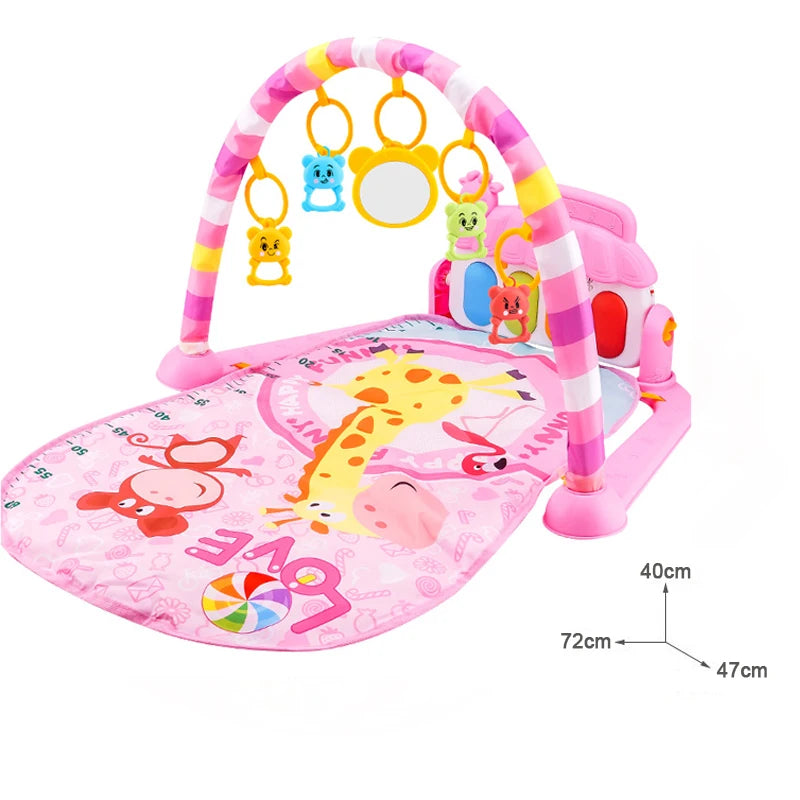 Baby Piano Playmat & Activity Gym – Musical Crawling Toy