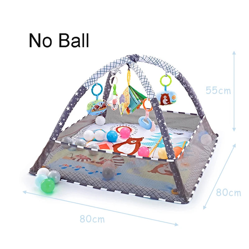 Baby Activity Play Mat – Educational Fitness Frame & Crawling Gym Toy