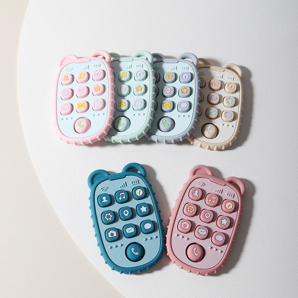 Silicone Mobile Phone Baby Teether
