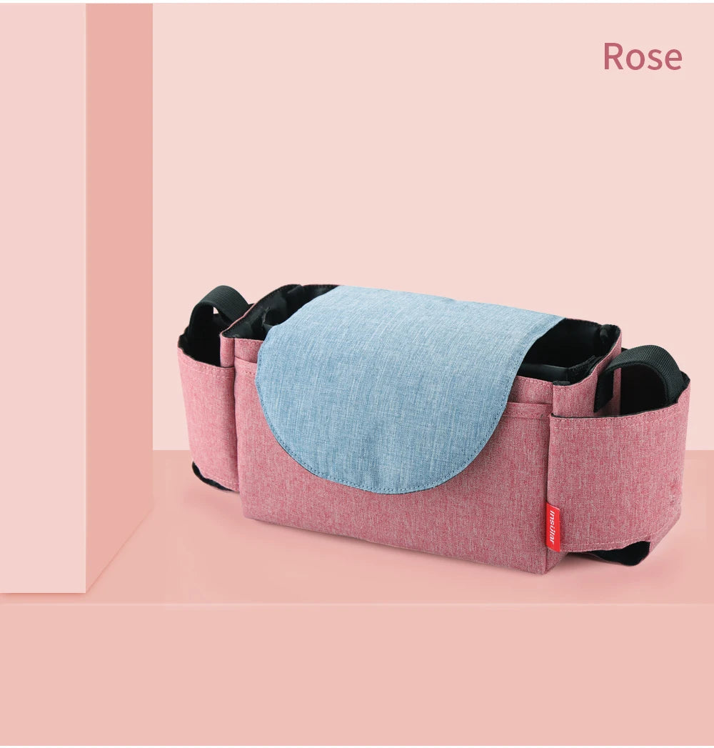 "Mummy Storage Bag – Insulated Diaper & Baby Care Organizer"