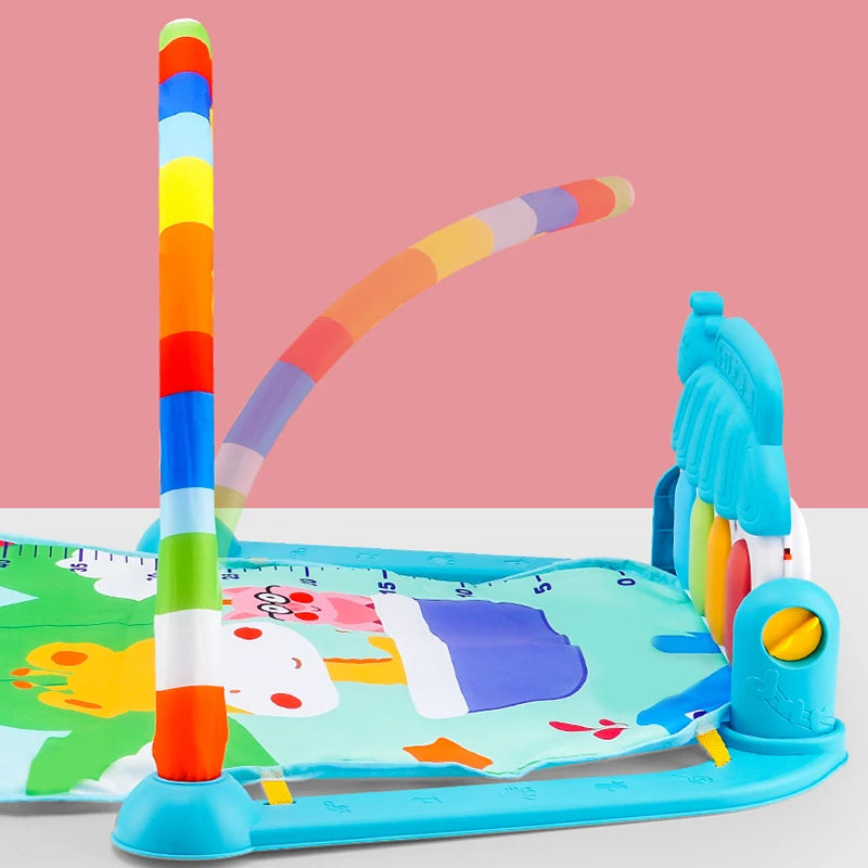 Baby Piano Playmat & Activity Gym – Musical Crawling Toy