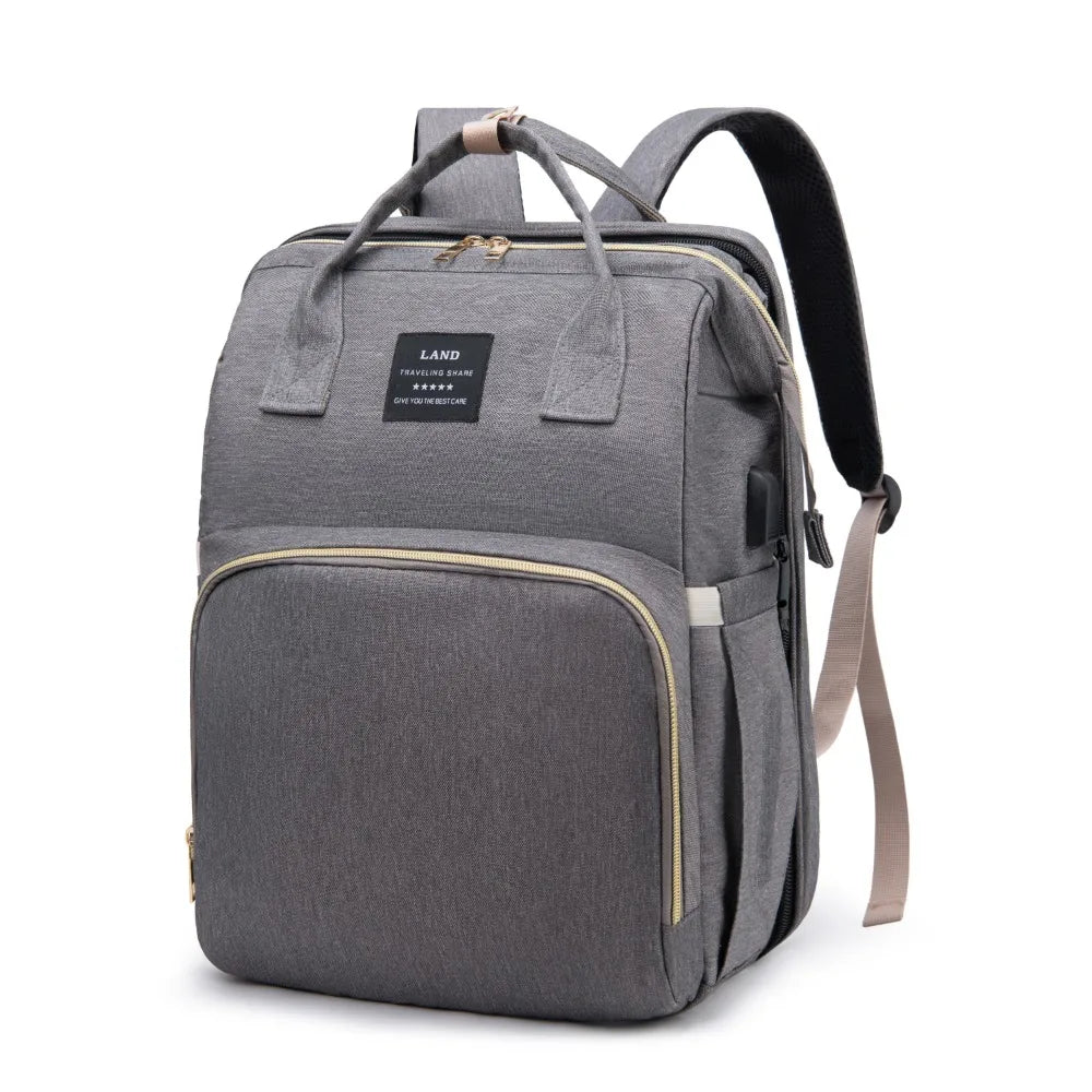 "Mommy Bag – Lightweight Portable Crib & Travel Backpack"